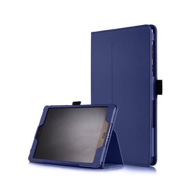 Amdrup ASUS Zenpad 3S 10 Litsi Pintainen Nahkakotelo - Tumma