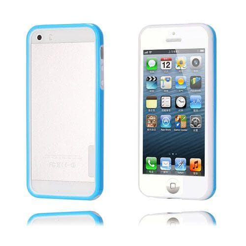Bumper etui (Blå/Hvid) iPhone 5C Bumper