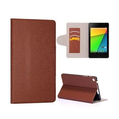 Simple (Ruskea) Google Nexus 7 II Nahkakotelo