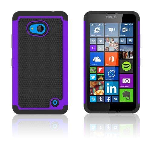 Jalkapallo Kuvioinen Microsoft Lumia 640 Kuori - Violetti