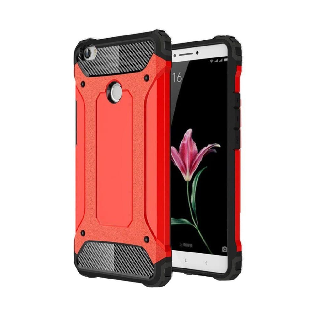 Hårderåde Xiaomi Mi max Joustava Pehmustettu Muovikuori - Pu