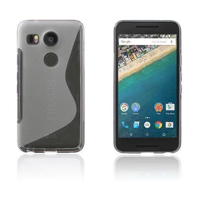 Lagerlöf Google Nexus 5X Kuori - Läpinäkyvä