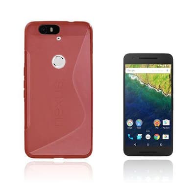 Lagerlöf Google Nexus 6P Kuori - Punainen