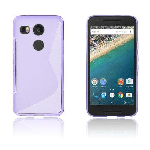 Lagerlöf Google Nexus 5X Kuori - Violetti