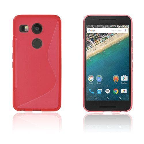 Lagerlöf Google Nexus 5X Kuori - Punainen