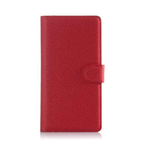 Jensen Sony Xperia Z5 Læder Etui - Rød