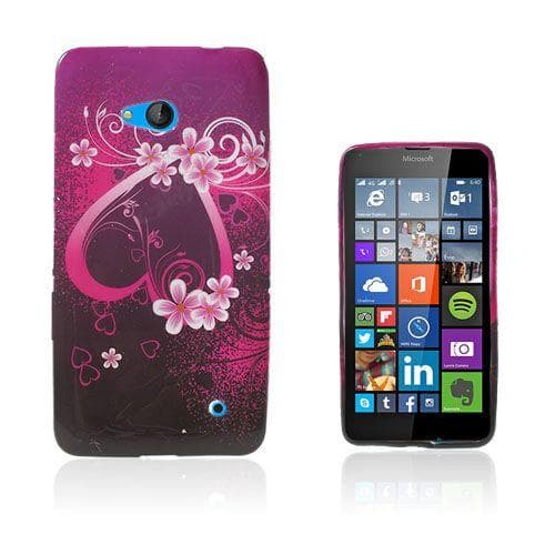 Westergaard Microsoft Lumia 640 Skal - Blommor Hjärta