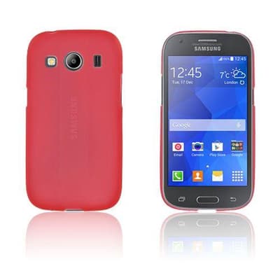 Wulff TPU Cover Til Samsung Galaxy Ace 4 - Rød