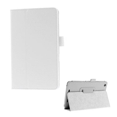 Gaarder Acer Iconia One 7 Læder Flip Etui - Hvid
