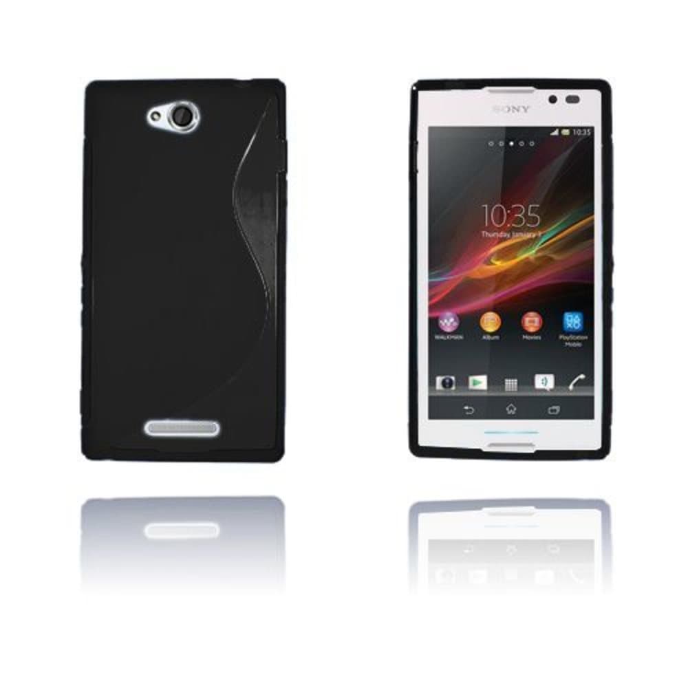 S-Line (Musta) Sony Xperia C Suojakuori