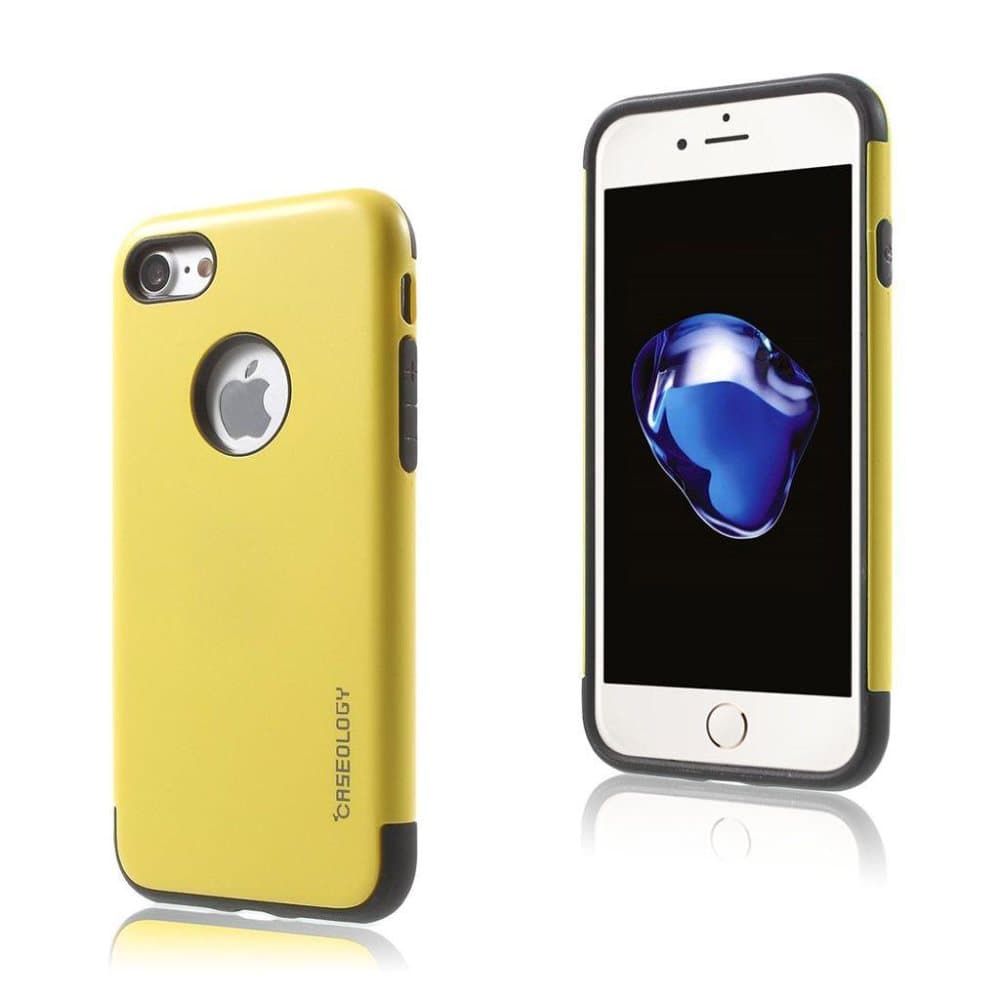 Caseology fleksibelt hybridcover til iPhone 7 / 8 - Gul
