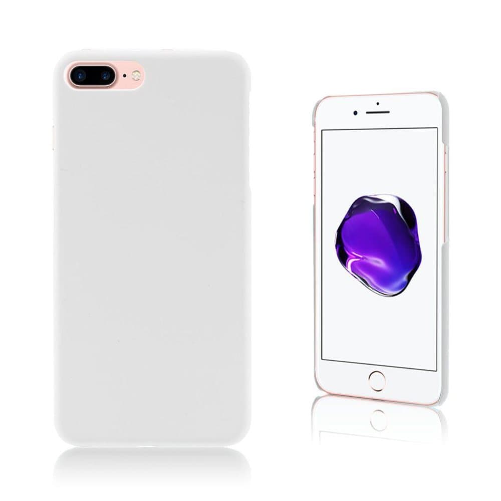 Sund gummibelagt cover til iPhone 7 Plus / 8 Plus - Hvid