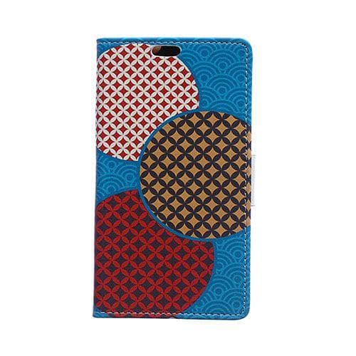 Moberg Sony Xperia E4g Nahkakotelo Lompakko - Kolmen Pisteen