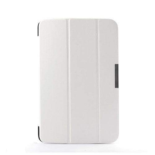 Garff LG G Pad 10.1 Læder Tri-Fold Etui - Hvid