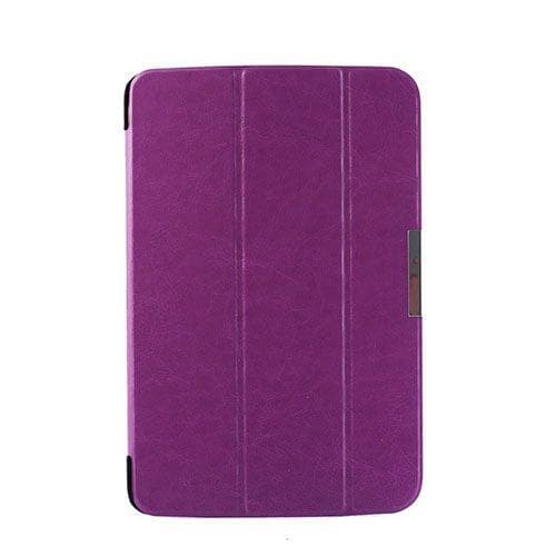 Garff LG G Pad 10.1 Læder Tri-Fold Etui - Lilla