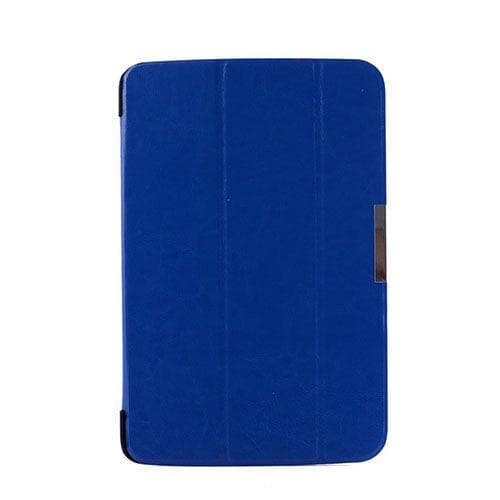 Garff LG G Pad 10.1 Læder Tri-Fold Etui - Mørkeblå