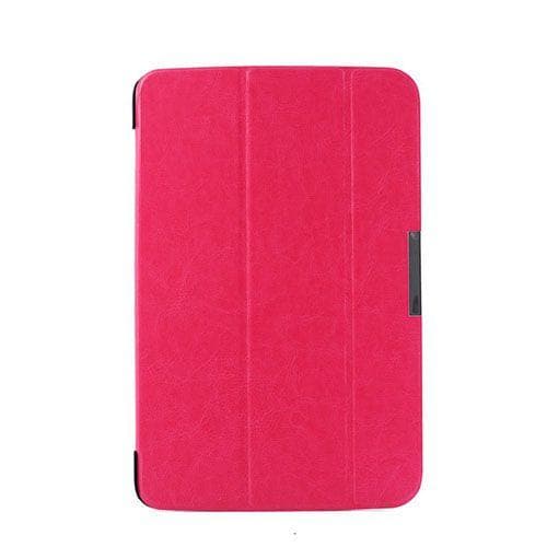 Garff LG G Pad 10.1 Læder Tri-Fold Etui - Hot Pink