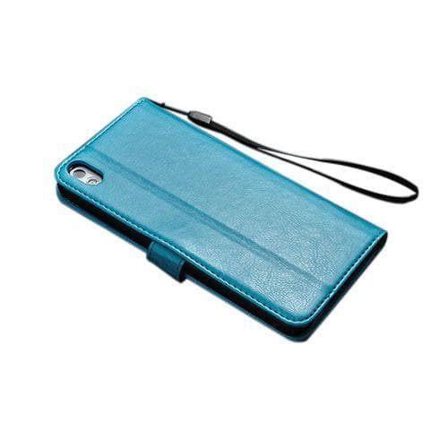 Panama (Blå) HTC Desire 816 Læder Flip Etui