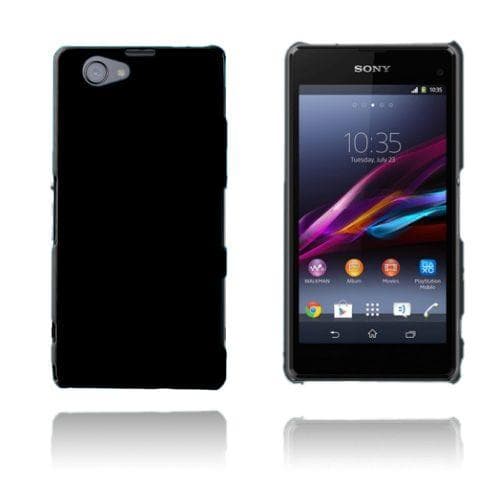 Hard Shell (Musta) Sony Xperia Z1 Compact Kotelo