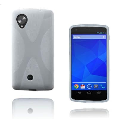X-Line Google Nexus 5 Suojakuori (Valkoinen)