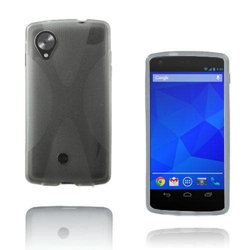X-Line Google Nexus 5 Suojakuori (Läpikuultava)