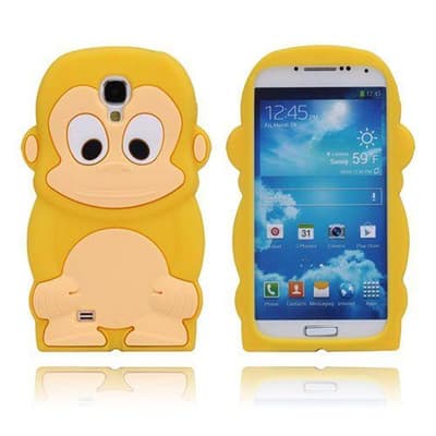 Monkey (Gul) Samsung Galaxy S4 Cover