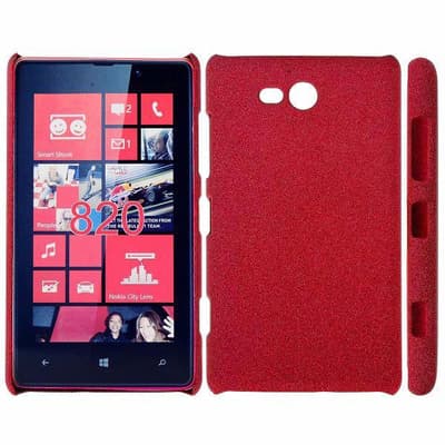 Feather Shell (Rød) Nokia Lumia 820 Cover