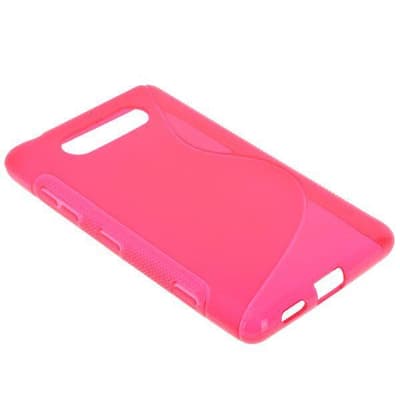 S-Line Transparent (Rosa) Nokia Lumia 820 Skal