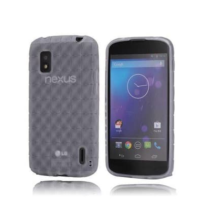 SoftGrip (Läpikuultava) LG Google Nexus 4 Suojakuori