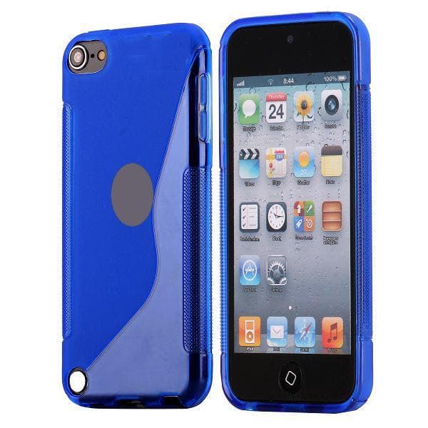 S-Line Transparent (Blå) iPod Touch 5 Cover