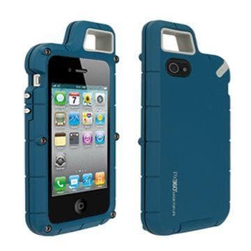 E.P.S. Safe-System (Blå - Grøn Combineret) iPhone 4S/4 Cover
