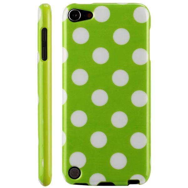 Dots & Colors (Vihreä) iPod Touch 5 Silikonikuori