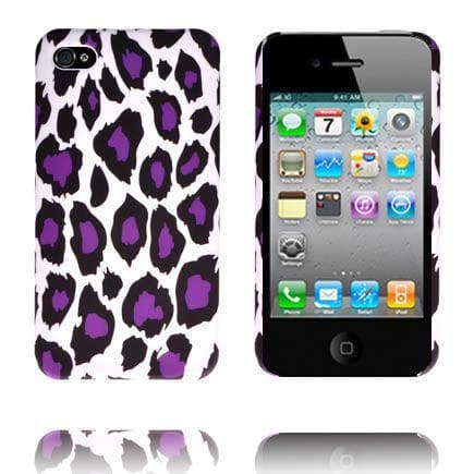 Safari Mode (Lys Lilla Leopard) iPhone 4/4S Cover