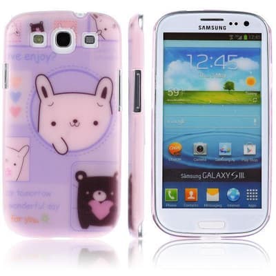 Cuties (Sort & Hvid Bjørn) Samsung Galaxy S3 Cover