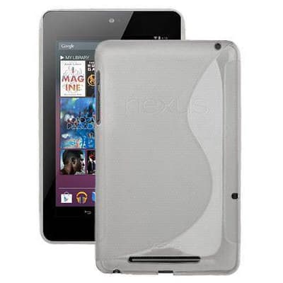 S-Line Läpikuultava (Valkoinen) ASUS Google Nexus 7 Suojakuo
