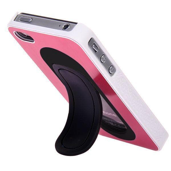 Alu Back - Kick Holder (Rød) iPhone 4/4S Cover