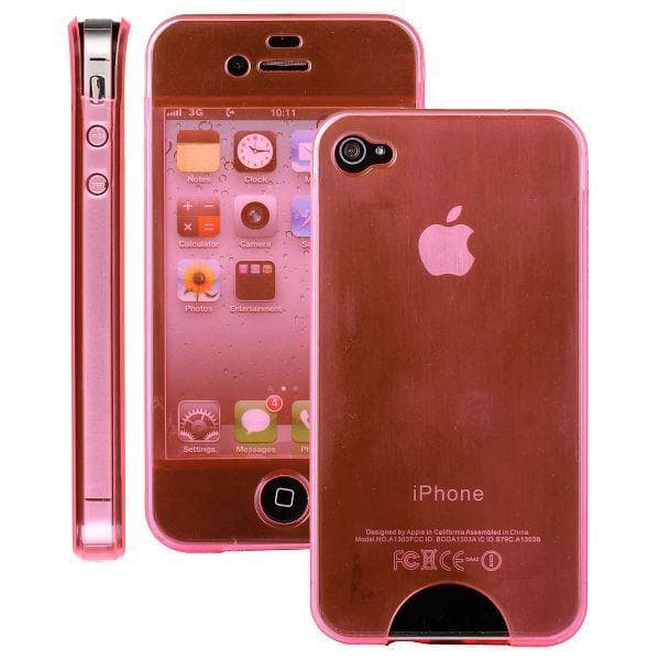 Body Shell - Dekseling Display (Rosa) iPhone 4/4S Deksel