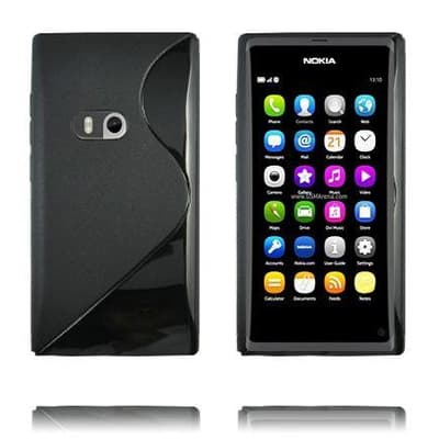 S-Line (Sort) Nokia N9 Cover