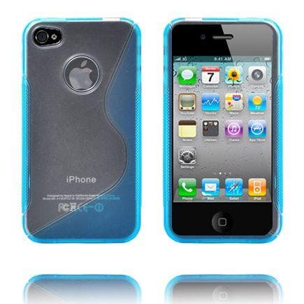 S-Line Transparent (Lyseblå) iPhone 4S Cover