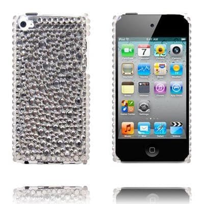 Paris (Harmaa) iPod Touch 4 BlingBling Suojakuori
