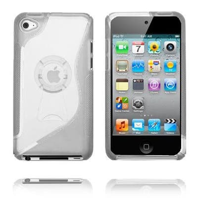 S-Line Kick-Stand (Harmaa) iPod Touch 4 Suojakuori
