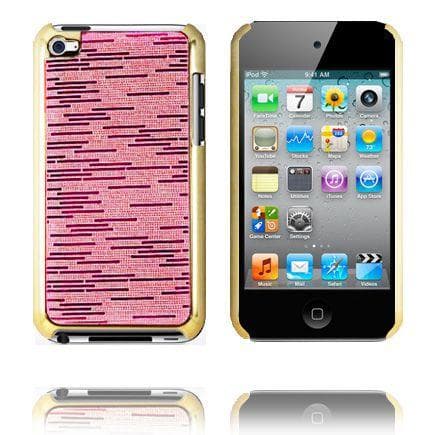 Monte Carlo Electroplated (Guld - Lilla Striber) iPod Touch