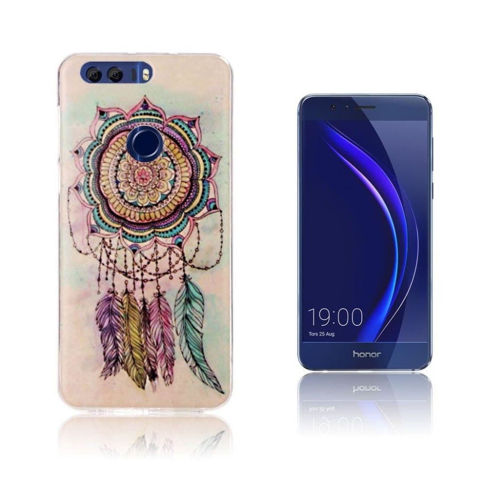 Huawei Honor 8 smart silikonecover - Mandala drømmefanger
