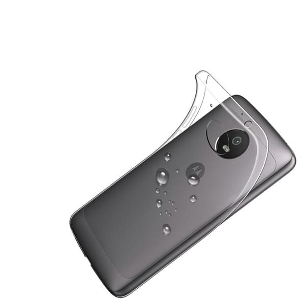 Transparent Silikon TPU-Skal till Moto G5