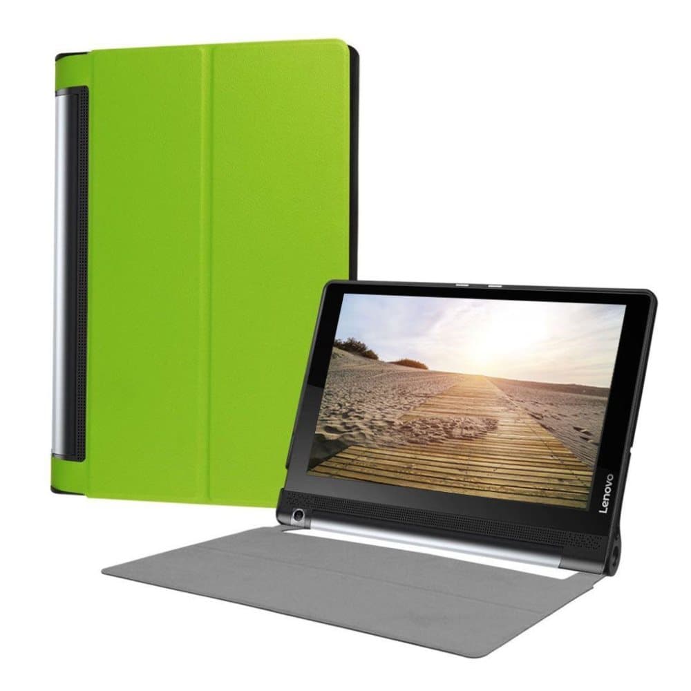 Lenovo Tab 3 Plus 10 PU leather flip case - Green