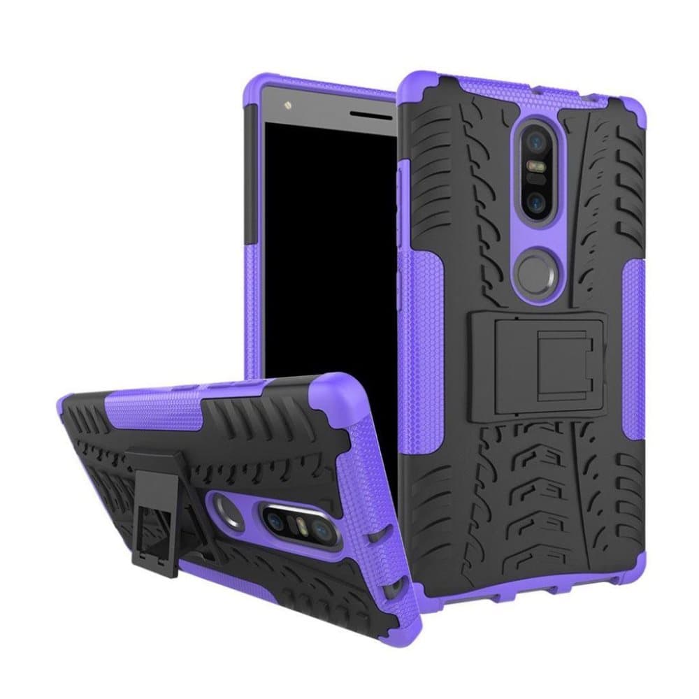 Lenovo Phab 2 Plus Joustava Panssari Muovikuori - Violetti