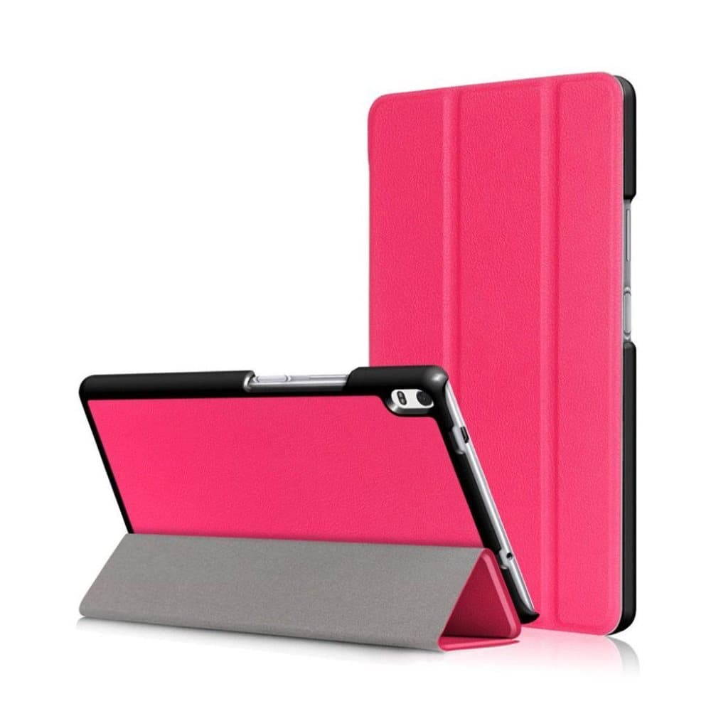 Lenovo Tab 4 Plus 8 trendikäs nahkakotelo - Rose