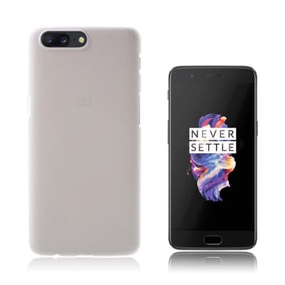 OnePlus 5 Smart og brugervenlig cover - Hvid