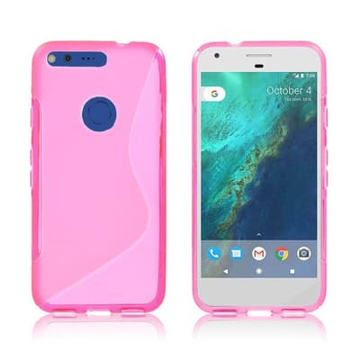 Lagerlöf Google Pixel Joustava Muovikuori - Kuuma Pinkki