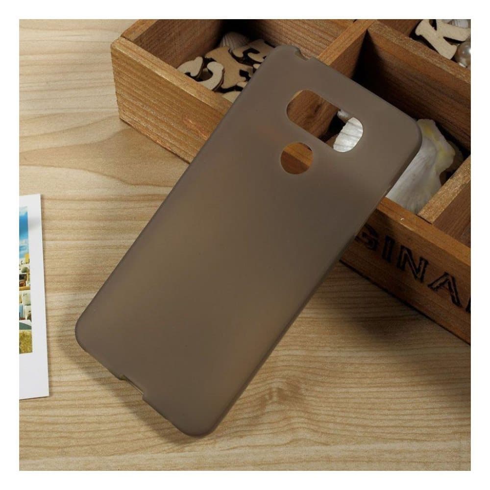 LG G6 Joustava Matta Muovikuori - Harmaa
